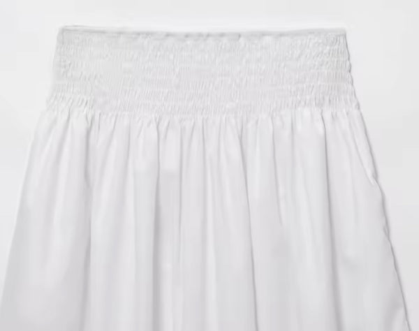 White Long Skirt