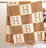 H Wool Scarf