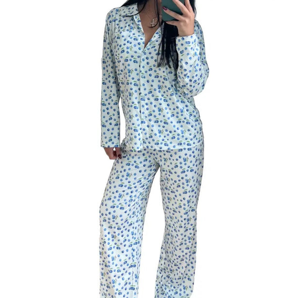 Blueberry Pyjamas Set