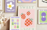 Sweet & Sour Strawberry Poster (not framed)