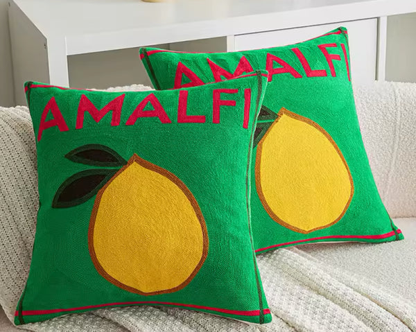 Amalfi Green Pillow Case 45x45