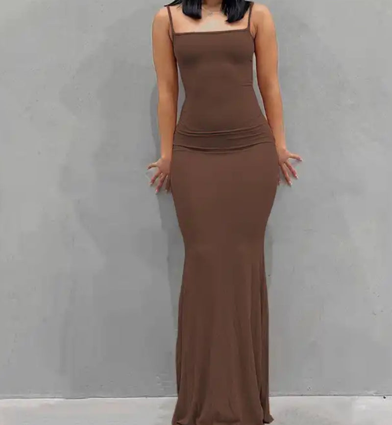 Super Soft Tight Maxi Dress