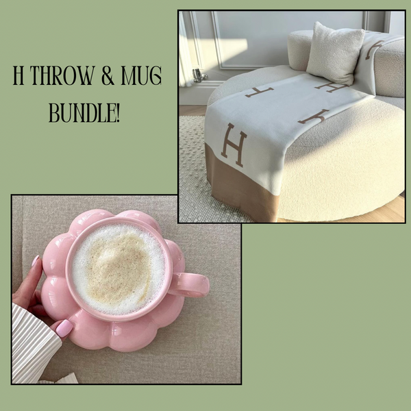 Throw and sunflower mug bundle!