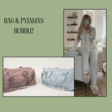 Weekend bundle pyjamas and bag gift bundle worth over £80!