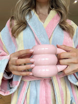 The Pastel Striped Women’s Dressing Gown Robe