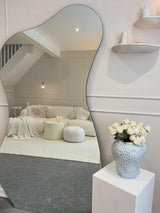 Limited edition Large baby blue strawberry vase