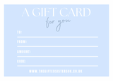 Physical Gift Card