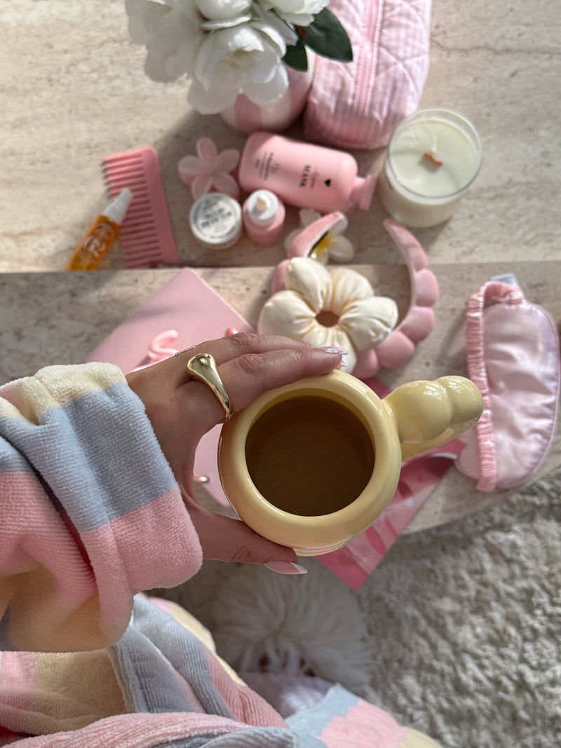 The Pastel Striped Women’s Dressing Gown Robe