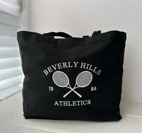 Black Beverley Hills Tote Bag