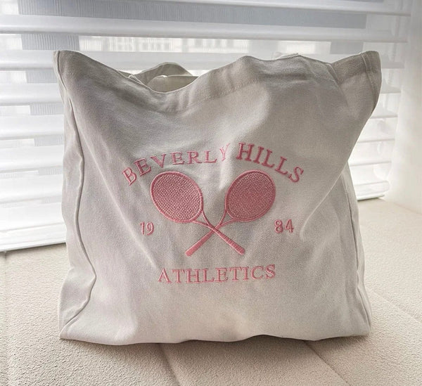 Tote Bag Beach Beverly Hills Tennis