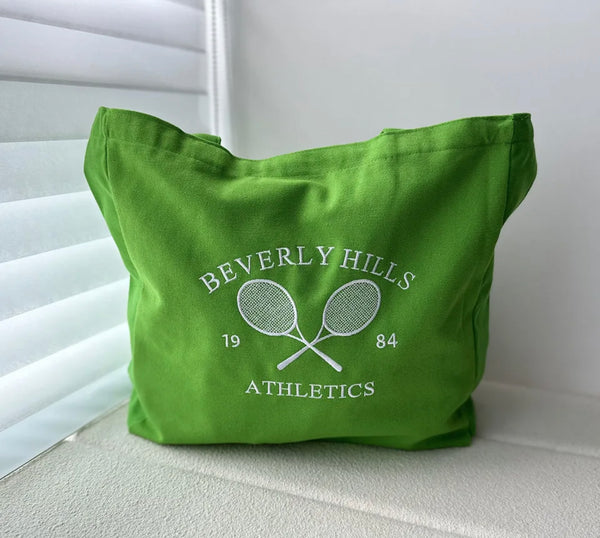 Green Beverley Hills Tote Bag