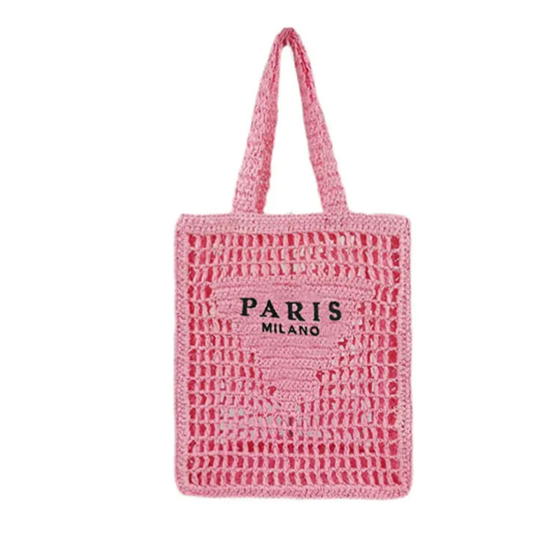 beach bag pink