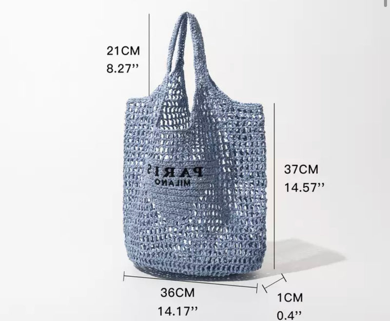 PARIS MILANO BEACH BAG