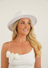 Wedding fedora hat