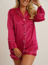 Personalised Berry luxury supersoft pyjamas