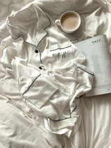 Personalized silk pyjamas