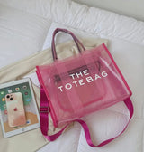 hot pink The Tote Bag Beach Bag