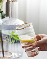 Glassware set with jug